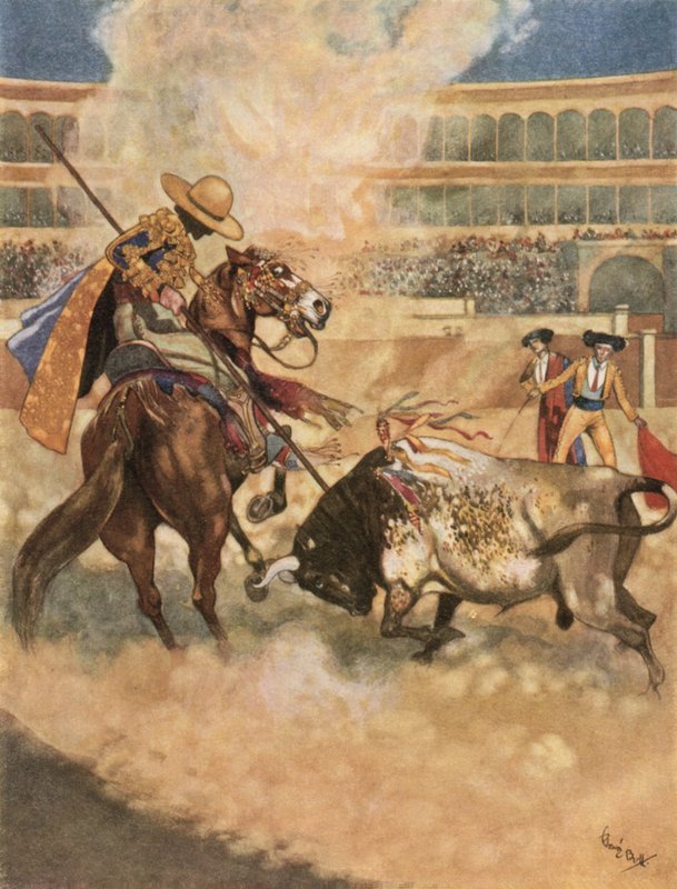 O touro obrigatoriamente me vingou de René Bull