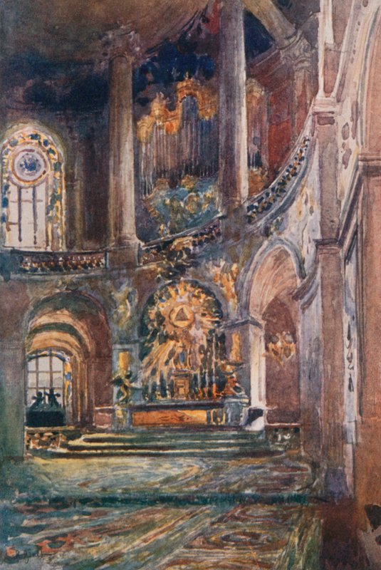 Coro da Capela, Versalhes de Rene Binet