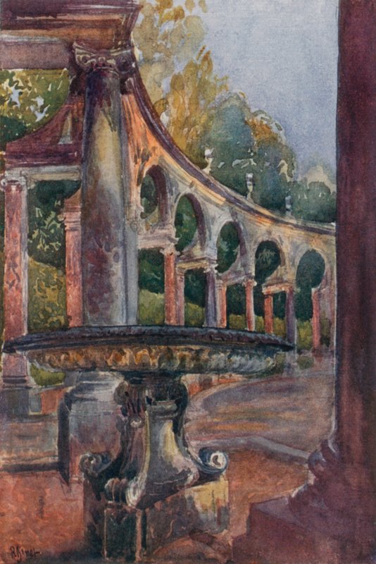 Bosque da Colunata, Versalhes de Rene Binet