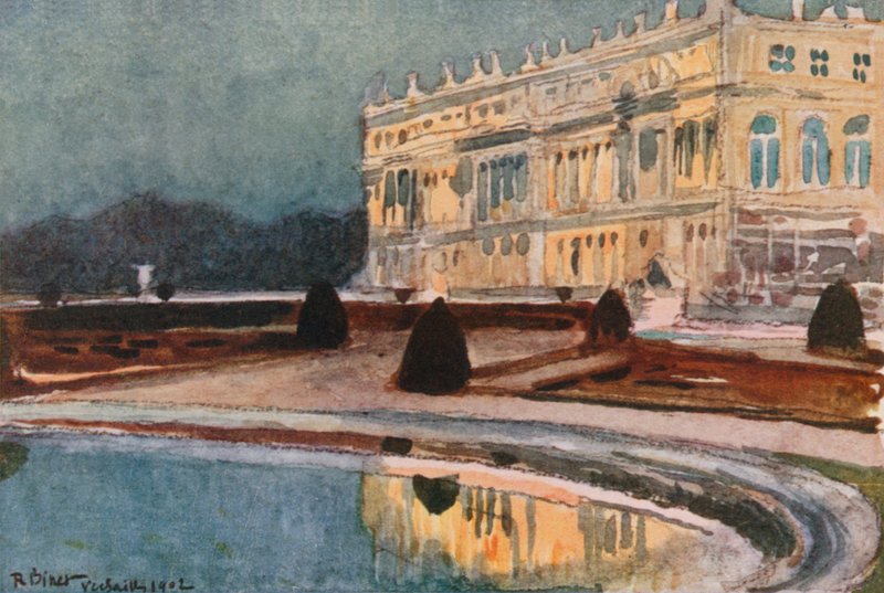 Palácio do Parterre do Sul, Versailles de Rene Binet