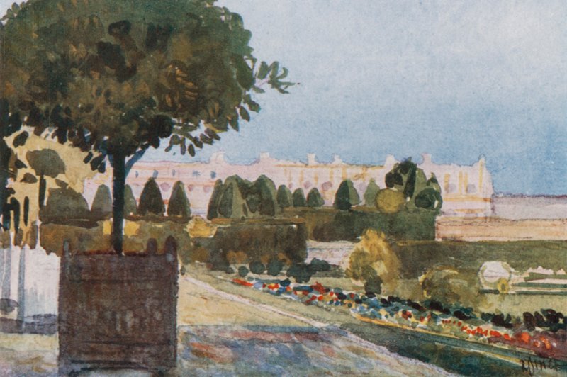 Parterre de Latona, Versailles de Rene Binet