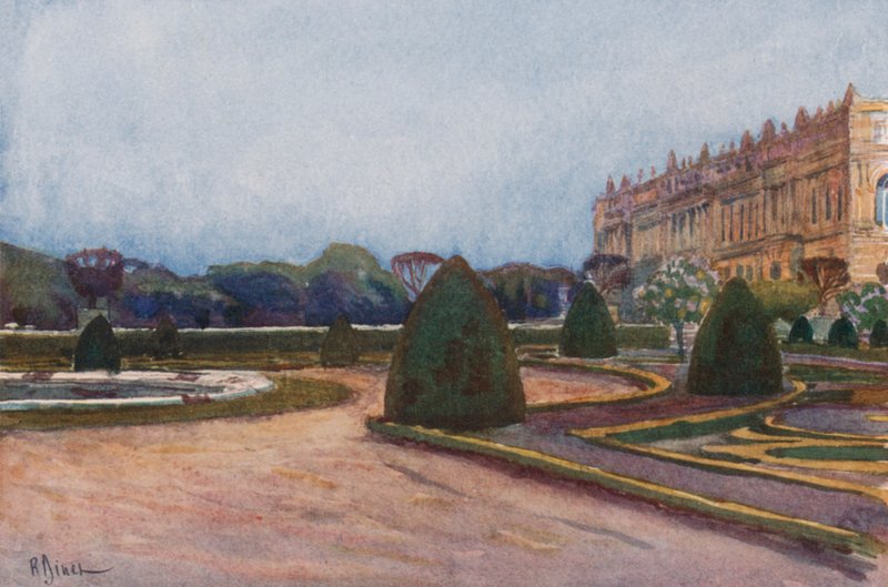 Parterre do sul, Versalhes de Rene Binet