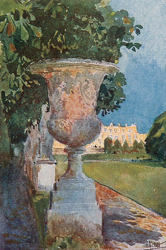 O gramado (tapete verde), Versalhes de Rene Binet