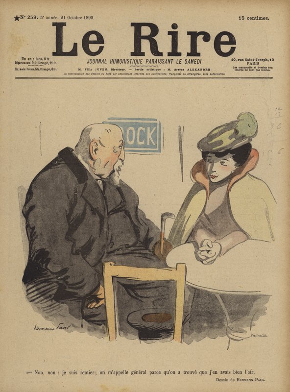 Ilustração para o riso de Rene George Hermann Paul