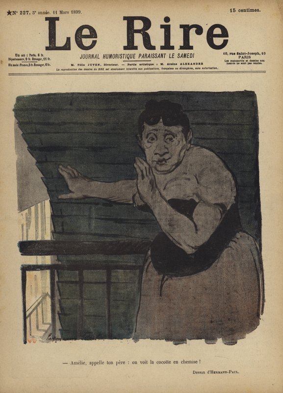Ilustração para o riso de Rene George Hermann Paul