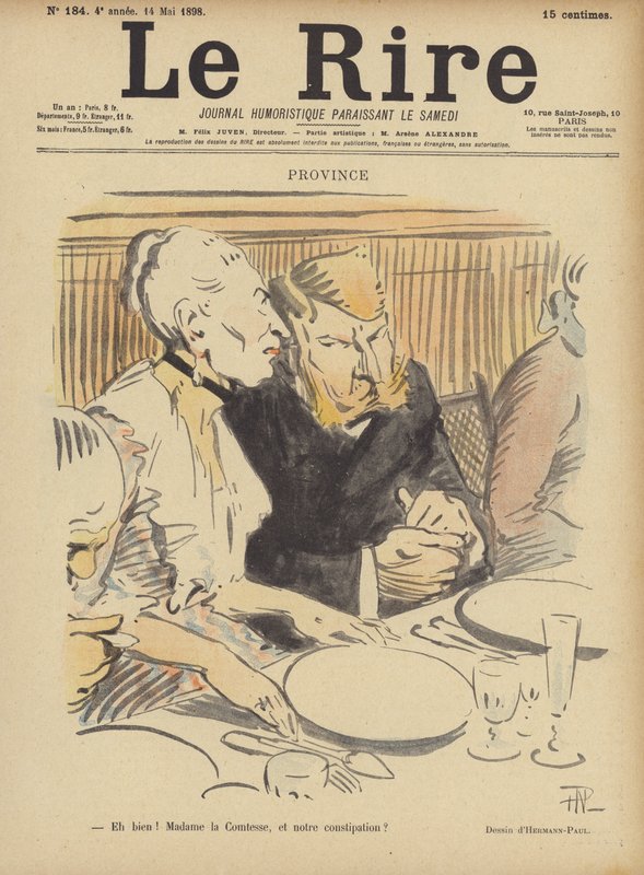 Ilustração para o riso de Rene George Hermann Paul