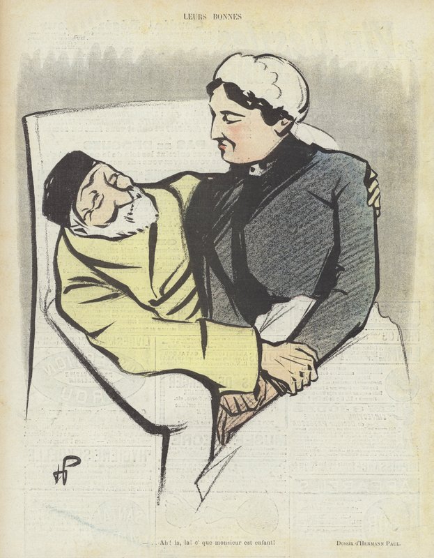 Ilustração para o riso de Rene George Hermann Paul