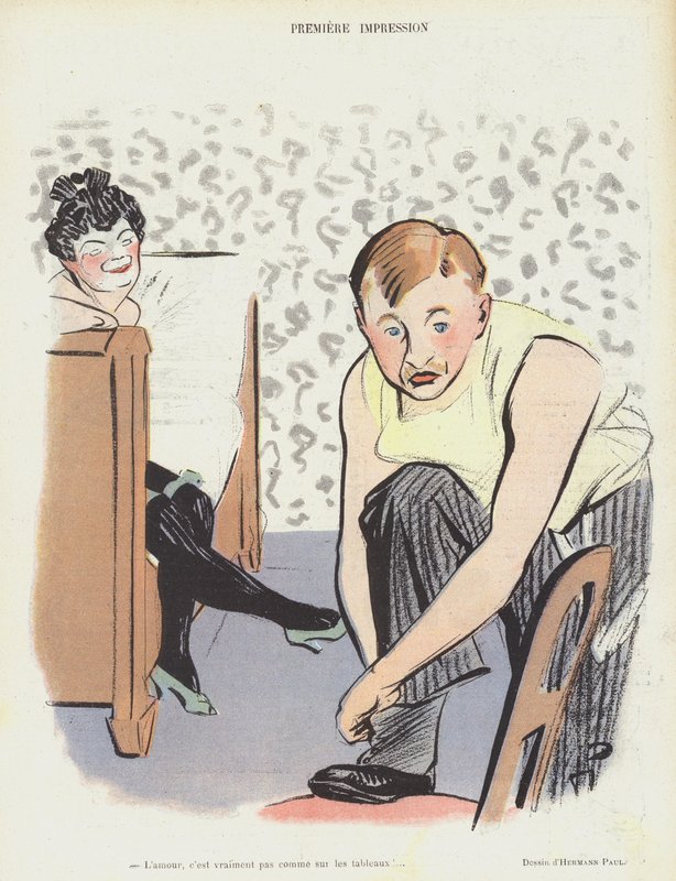 Ilustração para o riso de Rene George Hermann Paul
