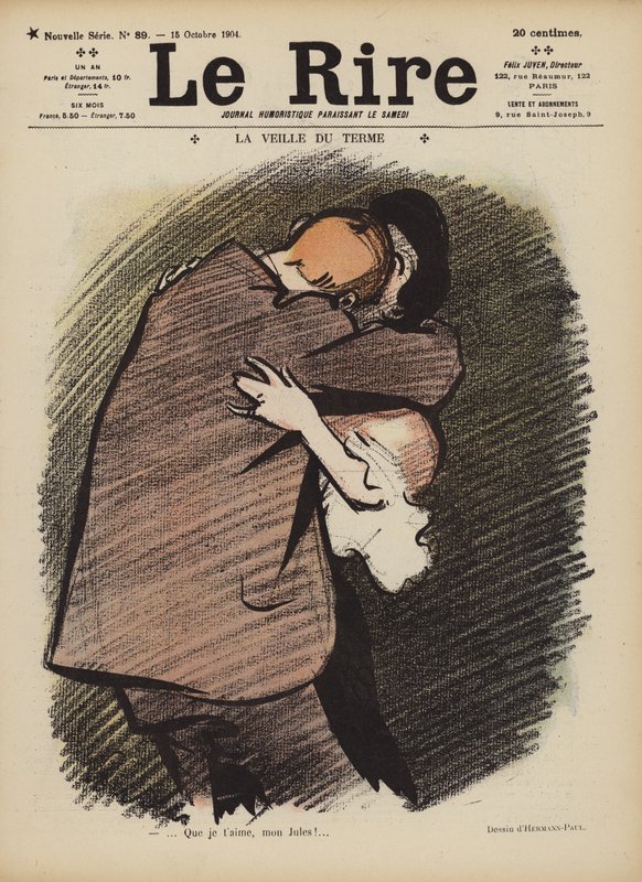 Ilustração para o riso de Rene George Hermann Paul