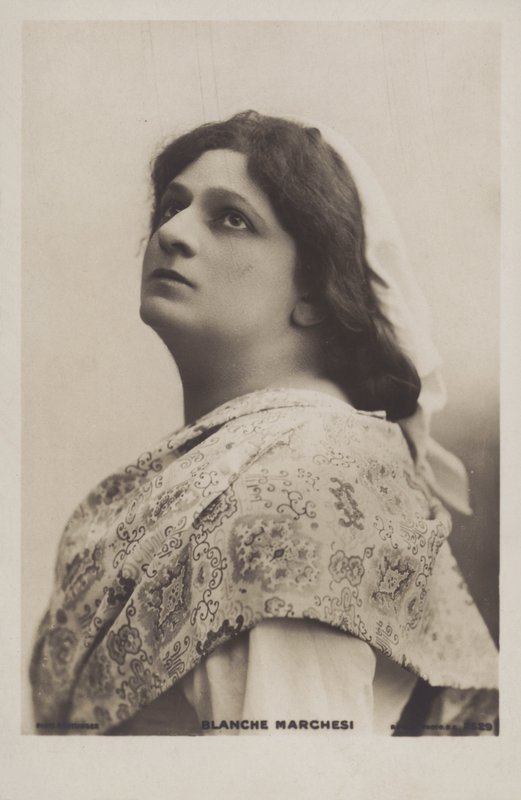 Blanche Marchesi, mezzo-soprano francesa. de Reutlinger Studio
