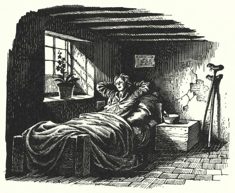 Hans Christian Andersen: O Anjo (litho) de Rex (after) Whistler