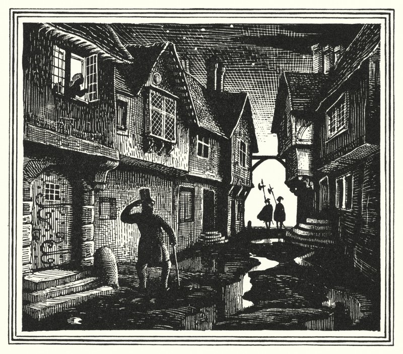 Hans Christian Andersen: As Galochas da Fortuna (litho) de Rex (after) Whistler