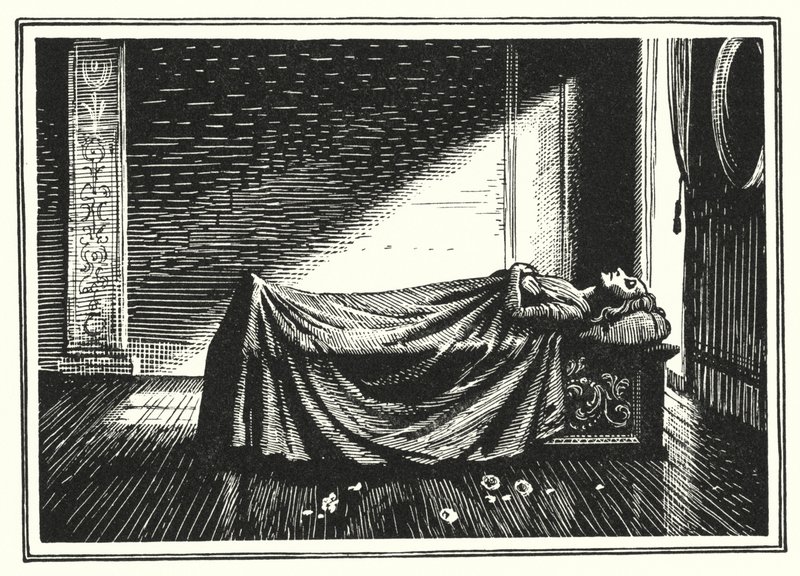 Hans Christian Andersen: As Galochas da Fortuna (litho) de Rex (after) Whistler