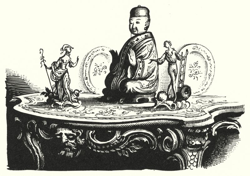 Hans Christian Andersen: A Pastorinha e o Varredor da Chaminé (litho) de Rex (after) Whistler