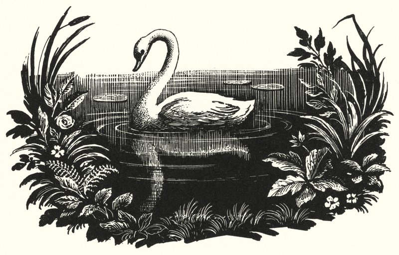 Hans Christian Andersen: O Patinho Feio (litho) de Rex (after) Whistler