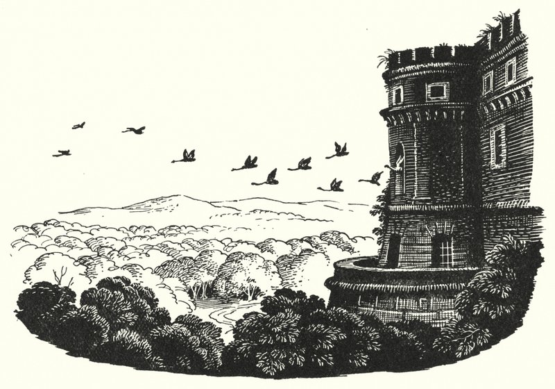 Hans Christian Andersen: Os Cisnes Selvagens (litho) de Rex (after) Whistler