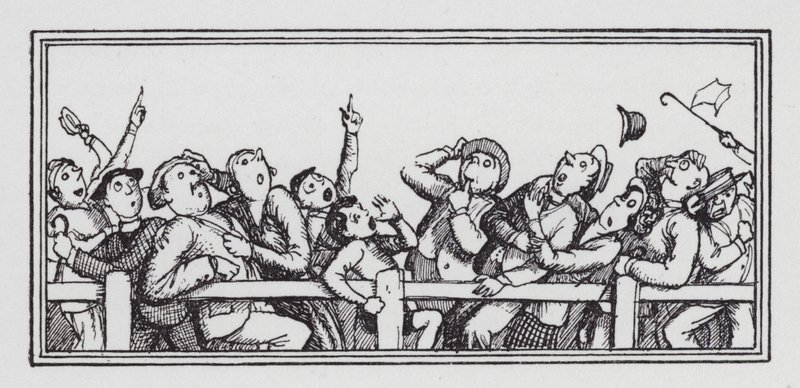 O Concurso Aéreo (litho) de Rex (after) Whistler