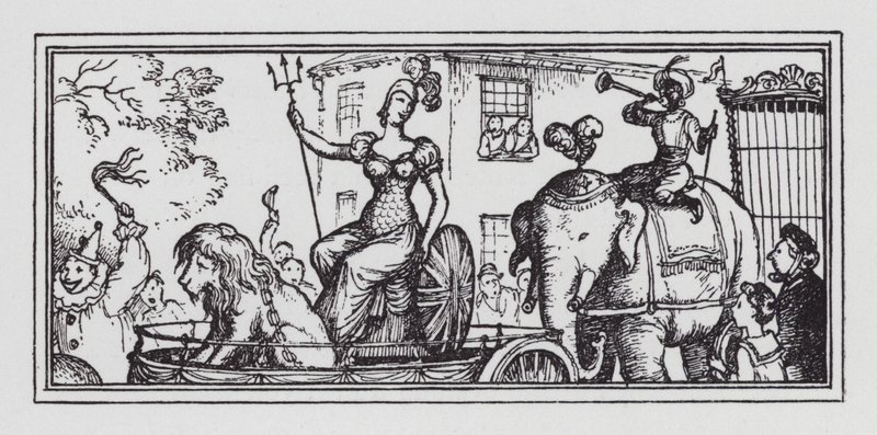 O Circo (litho) de Rex (after) Whistler