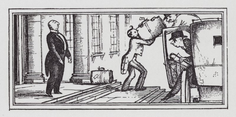 Fins-de-semana (litho) de Rex (after) Whistler