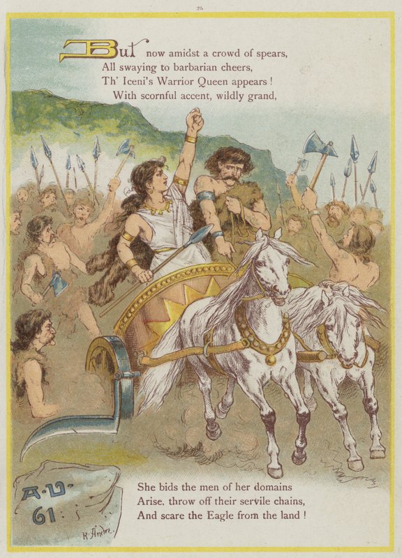 Página de Upstream por Richard Andre, Boadicea de Richard Andre