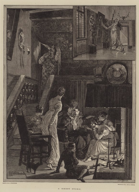 Uma história fantasma de Richard Caton Woodville junior