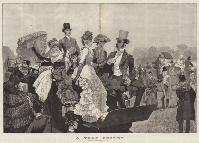 Um segredo de relva de Richard Caton Woodville junior