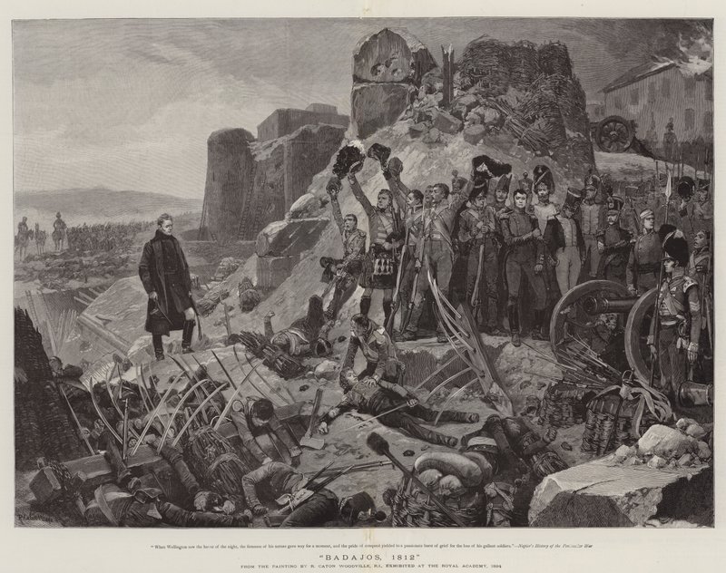 Badajos, 1812 de Richard Caton Woodville junior