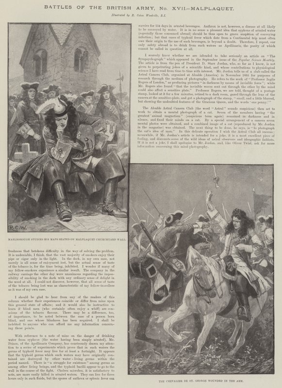 Batalhas do exército britânico, Malplaquet de Richard Caton Woodville junior