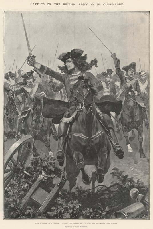 Batalhas do Exército Britânico, Oudenarde de Richard Caton Woodville junior
