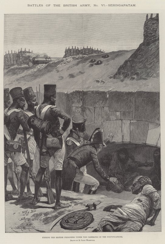 Batalhas do Exército Britânico, Seringapatam de Richard Caton Woodville junior