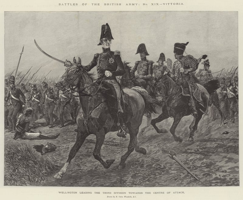 Batalhas do exército britânico, Vittoria de Richard Caton Woodville junior