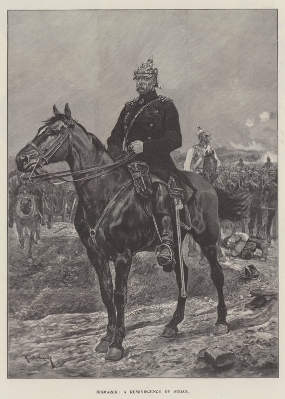 Bismarck, uma reminiscência de Sedan de Richard Caton Woodville junior