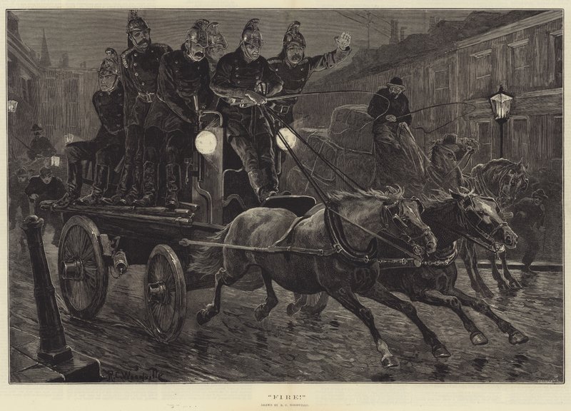 Fogo de Richard Caton Woodville junior