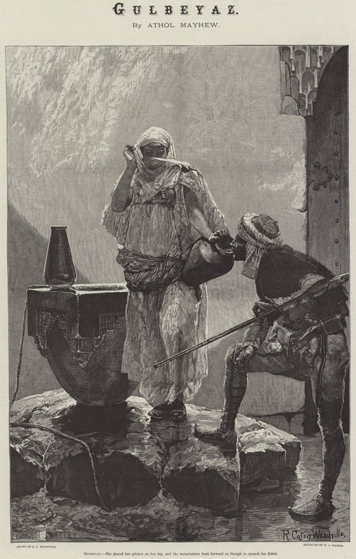 Gulbeyaz, por Athol Mayhew de Richard Caton Woodville junior