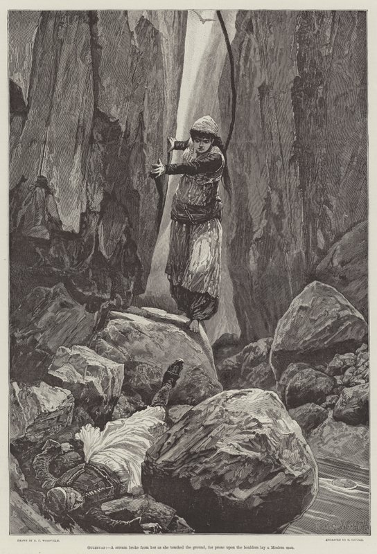 Gulbeyaz, por Athol Mayhew de Richard Caton Woodville junior