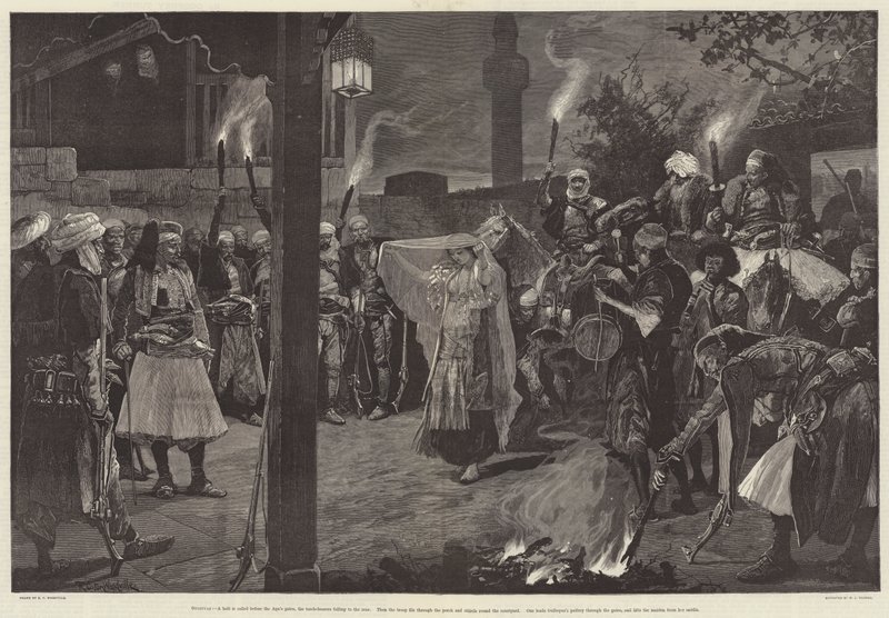 Gulbeyaz, por Athol Mayhew de Richard Caton Woodville junior