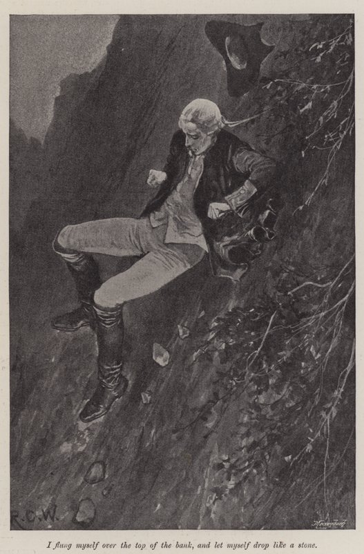 Ilustração para um coronel do Império, por Emily Lawless de Richard Caton Woodville junior