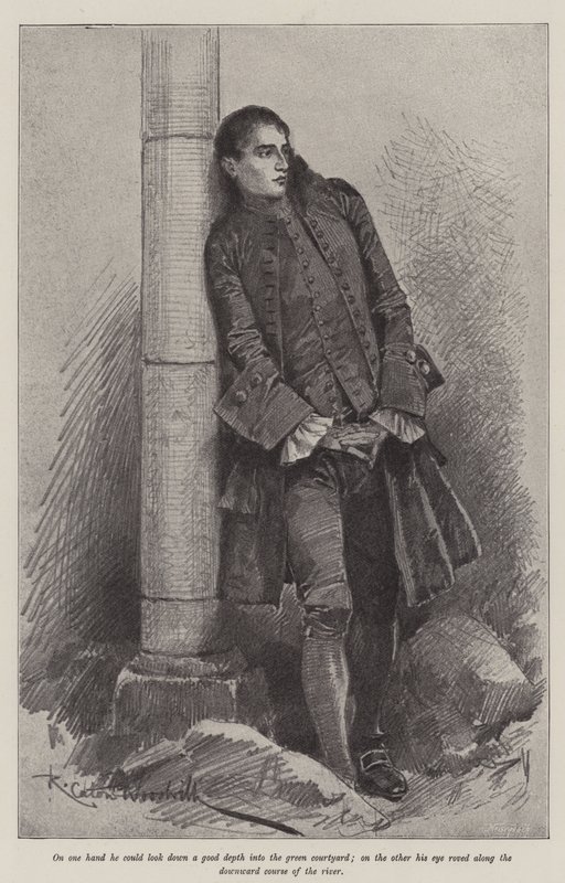 Ilustração para The Great North Road, de Robert Louis Stevenson de Richard Caton Woodville junior