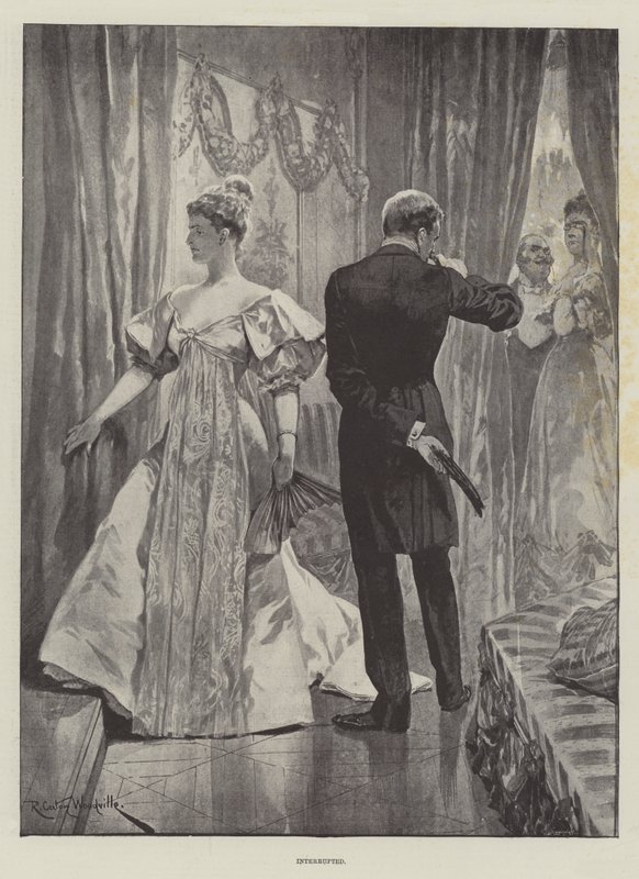 Interrompido de Richard Caton Woodville junior
