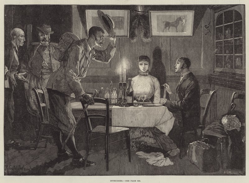 Intrusos de Richard Caton Woodville junior