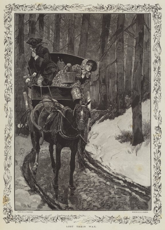 Perdeu o caminho de Richard Caton Woodville junior
