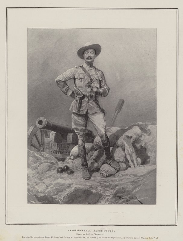 Major-General Baden-Powell de Richard Caton Woodville junior