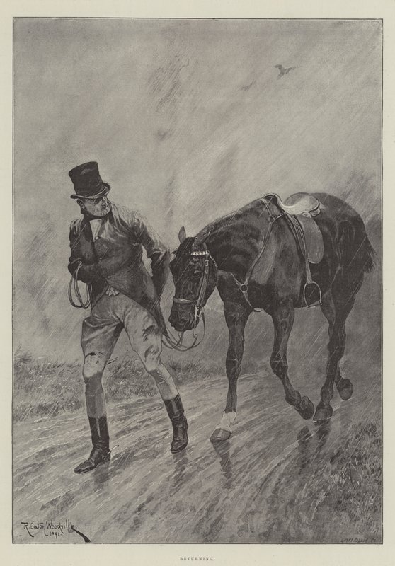 Retornando de Richard Caton Woodville junior