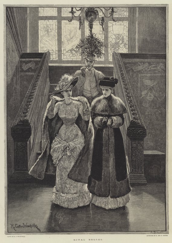 Belles rivais de Richard Caton Woodville junior
