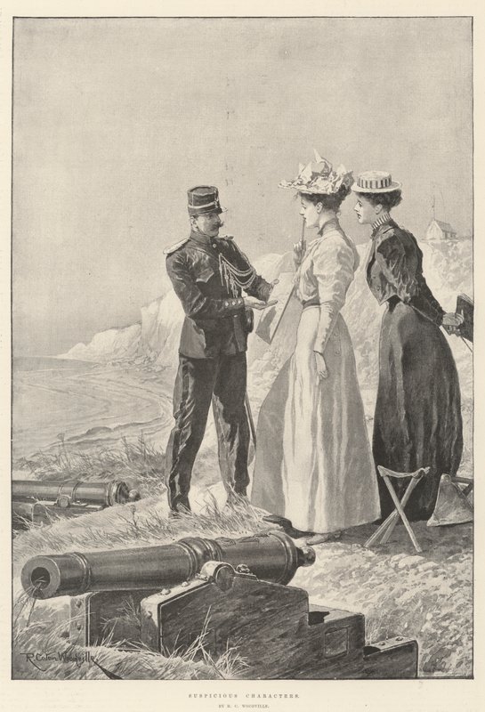 Personagens Suspeitos de Richard Caton Woodville junior