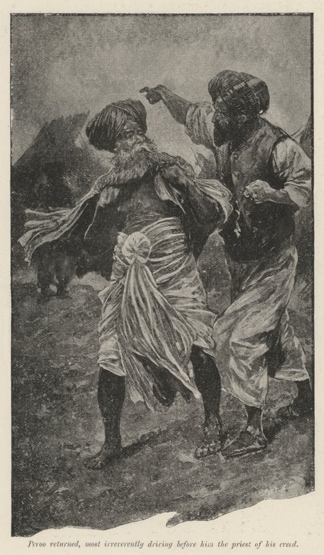 The Bridge Builders, por Rudyard Kipling de Richard Caton Woodville junior
