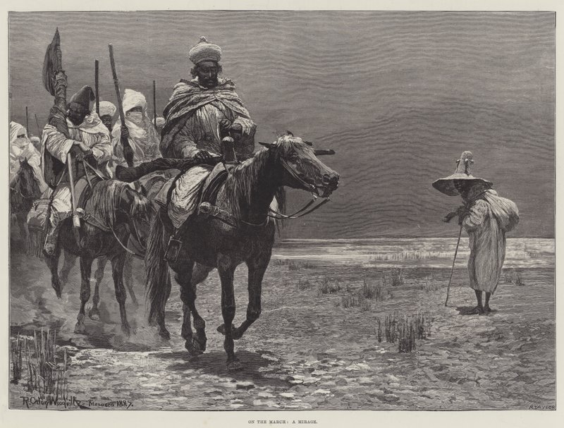 A missão britânica a Marrocos de Richard Caton Woodville junior
