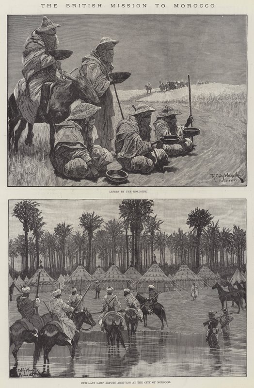 A missão britânica a Marrocos de Richard Caton Woodville junior