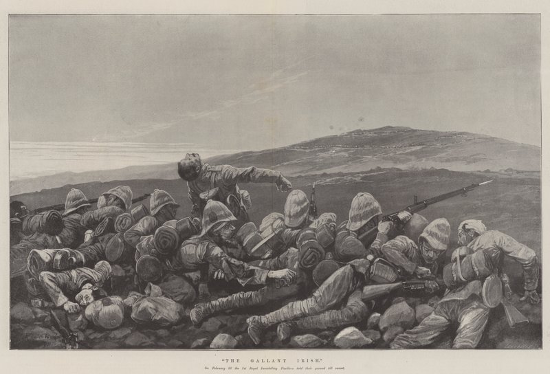 O irlandês galhardo de Richard Caton Woodville junior