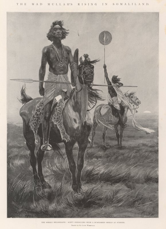 A ascensão do mulá louco na Somalilândia de Richard Caton Woodville junior